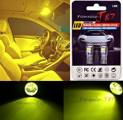 LED 3030 Light Yellow 3000K 921 Two Bulbs Interior Map Replacement Upgrade Lamp • $11.40