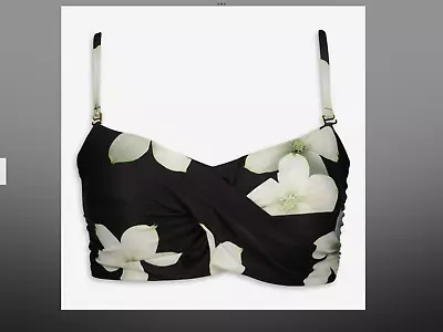 Polo Ralph Lauren Lily Floral  Bikini Top NWT Authentic . • £37.99