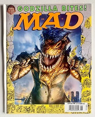 Mad Magazine  Jun 1998  #370 Mailer Collectibles Not Touched Over 24 Yrs! Mint • $9.99