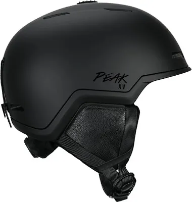 SKI SNOWBOARD HELMET AUCTION Peak XV Norgay Adult Black L  .99 OPEN BID NR • $21.63