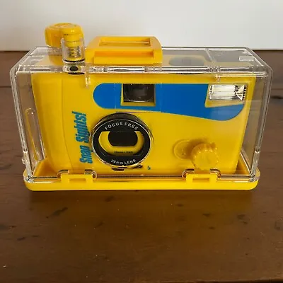 VTG Snap Sights 35mm Film Underwater Point & Shoot Camera 28mm Lens • $12.95