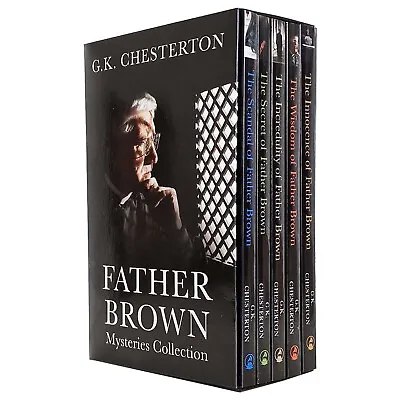Father Brown Mysteries By G. K. Chesterton 5 Books Box Set - Fiction -Paperback • $27.69