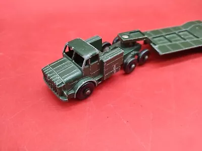 MATCHBOX MAJOR PACK No3 THORNEYCROFT MIGHTY ANTAR ARMY TANK TRANSPORTER &TRAILER • $12.42