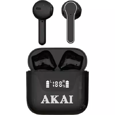 Akai Authentic & Very Unique In-ear-Bluetooth Earphones Black Stylish-Wireless • $34.65