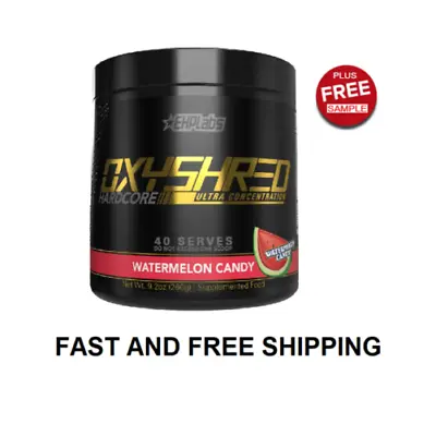 $58.90 • Buy EHPlabs Oxyshred Hardcore Fat Burner Oxy Shred All Flavours Stronger Limited. 