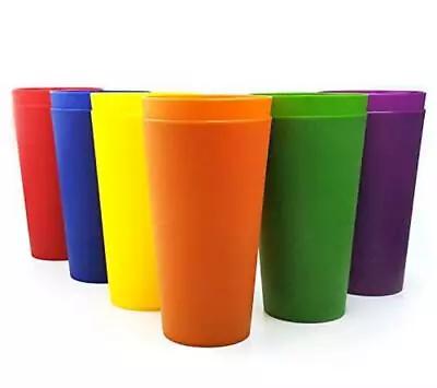 32-ounce Plastic Tumblers Large  Assorted Colors  Item Package Quantitys  • $26.81