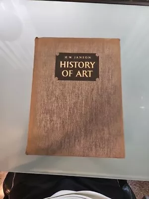 Vintage Book History Of Art Ancient To Modern Day Color Plates 3rd Print 1963 • $3.50