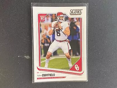 Baker Mayfield 2018 Score Rookie Card RC Oaklahoma Sooners N18 • $0.89