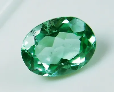 MUZO MINE 3 CT Natural OVAL CUT COLOMBIAN EMERALD LOOSE GEMSTONE  • $13.93