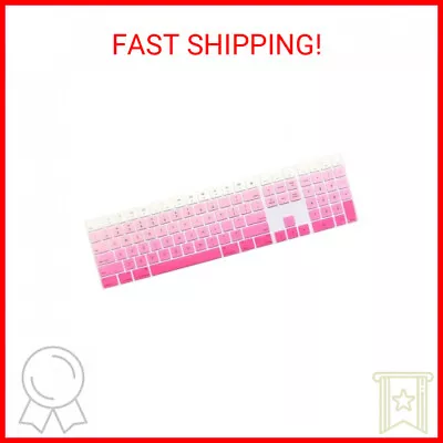 Ultra Thin Silicone Full Size Numeric Keyboard Cover Skin For Mac 2017-2019 Magi • $13.99