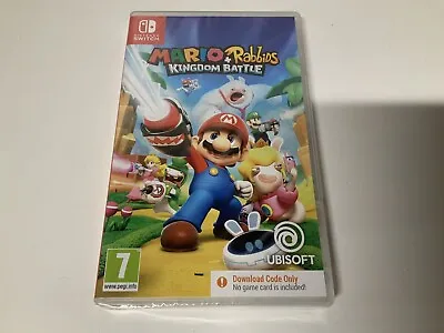 Mario + Rabbids Kingdom Battle - Code In A Box - New / Sealed - Nintendo Switch • £15.99