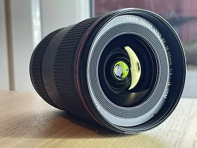 Canon EF 16-35mm F/4 EF IS L USM Lens - Mint Condition • £499