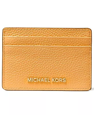 MICHAEL KORS Jet Set Leather Card Holder • $46.40