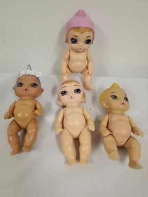 Mini Baby Born Dolls (4) Zapf Creations 4  Jointed Girls Boy Unicorn Crown • $8.95