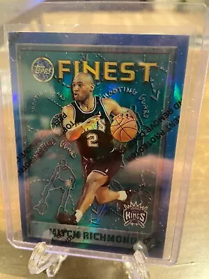 MITCH RICHMOND 1995-96 Topps Finest #60 Refractor With Coating Kings HOF • $3.99