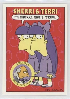 £2.36 • Buy 1994 SkyBox Bongo Comics Simpsons Series 2 Characters Sherri & Terri #S12 0l3w