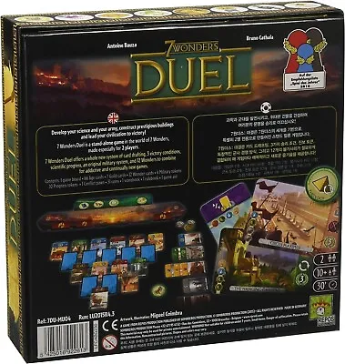 7 Wonders Duel Board Game 692423 - German Language Repos Production • £17.99