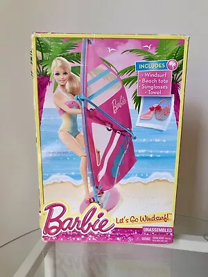 Barbie Dolls - Let’s Go Windsurf Playset 2013 Complete • $29.99