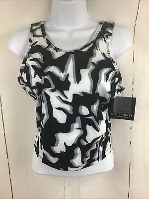 Cycle House Powered By Marika Women’s “B. Jagged Edge”Cropped Tank Top Sz. M • $14.99