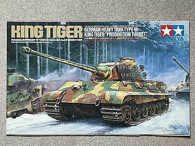 Tamiya KING TIGER German Heavy R/C Tank 1/16 Scale • £375