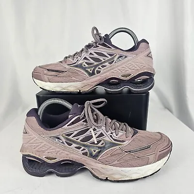Mizuno Womens Wave Creation 20 Purple Running Comfort Shoes Sneakers Size 8 • $34.99