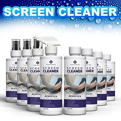 Laptop Screen TV LCD LED PC Monitor IPad Mobile Phone Cleaner Cleaning Liquid UK • £4.80