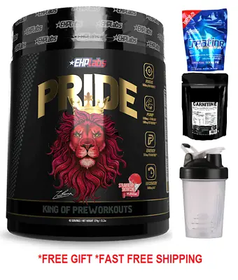 $64.20 • Buy Ehp Labs Pride Pre Workout 40 Serves // Oxyshred Pump Focus Energy Free Shipping