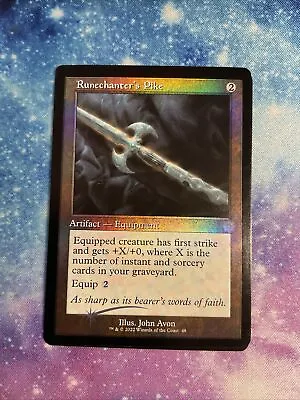 MTG Runechanter's Pike (48/126) The Brothers' War Retro Artifacts NM FOIL • $1.49