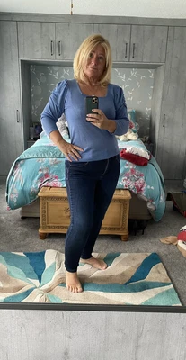 £7 • Buy Monsoon Linen Blend Jumper Size Medium 