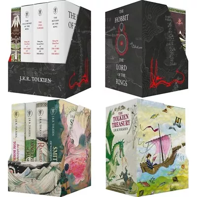 Middle Earth Treasury And Tolkien Treasury 8 Books Box Set By J R R Tolkien • £49.99