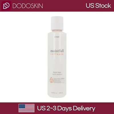 US SELLER ETUDE HOUSE Moistfull Collagen Facial Toner 200ml NEW! • $19.94