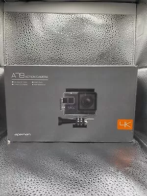 Apeman 4K 30-FPS Action Camera *40M Waterproof Underwater Camera*A79  • $39.99