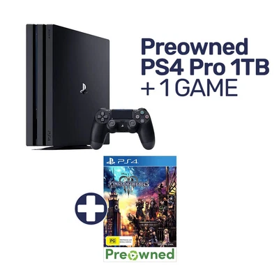 $349 • Buy PlayStation 4 Pro 1TB Console (Refurbished By EB Games) + 1  Game  - PlayStation