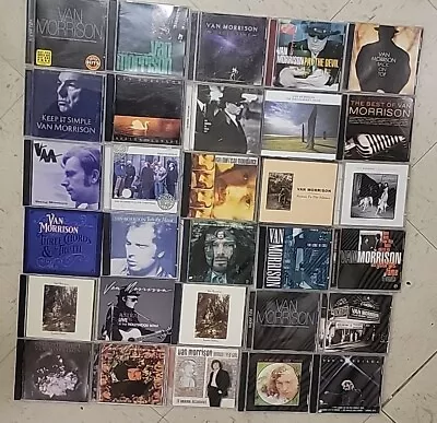 VAN MORRISON CD LOT OF 30 Please See Photos For Entire Lot  • $150