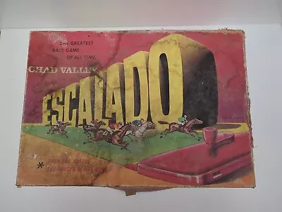 Vintage Escalado Horse Racing Fun  Board Game Chad Valley 1960s  RARE • £48