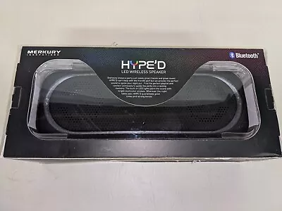 Merkury Hype'd LED Portable Bluetooth Speaker Lights Up (7C) • $19.99