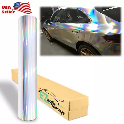 Holographic Rainbow Neo Chrome Car Vinyl Wrap Sticker Decal Air Bubble Free • $300