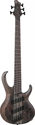 Ibanez BTB805MS 5-string Bass Guitar - Transparent Gray Flat • $1449.99