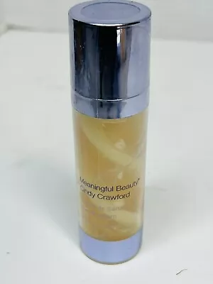 MEANINGFUL BEAUTY BY CINDY CRAWFORD CREME DE SERUM 1 OZ ** NEW And SEALED • $49.99