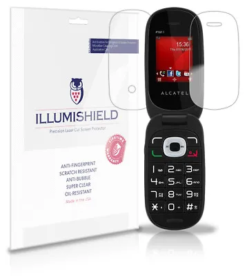 ILLumiShield Anti-Bubble/Print Screen Protector 3x For T-Mobile Alcatel 665 • $7.65