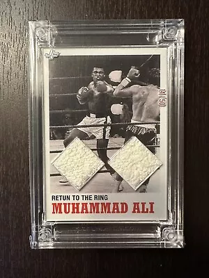 2023 Jersey Fusion Muhammad Ali Dual Patch  #14/50 Used Championship Robe • $44.99