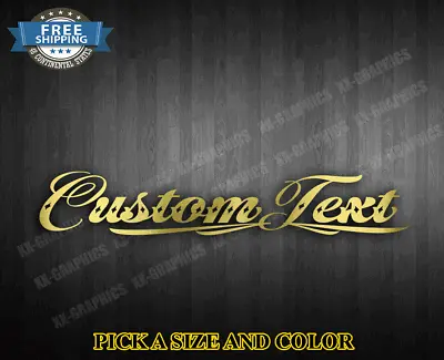 Custom TATTOO Windshield Decal Car Truck SUV Window Sticker Banner JDM Muscle #G • $16.99