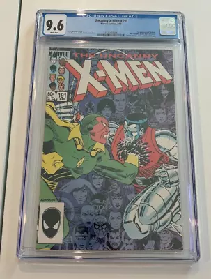 Uncanny X-Men #191 CGC 9.6 1st App Of Nimrod Marvel Comics 1985 • $2.25