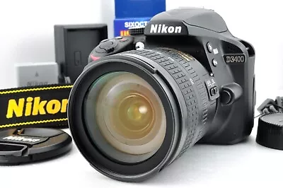 [Top Mint Sc:1112 (1%)] Nikon D3400 24.2MP APS-C W/18-70mm From Japan #1719 • $603.90