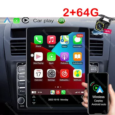 For Apple Carplay 9.7  Android 13 Car Stereo GPS Navi Radio 2Din Wifi BT +Camera • $145.99