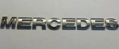 £119.99 • Buy New Chrome 3D Self-adhesive Car Letters Badge Emblem Sticker Spelling MERCEDES
