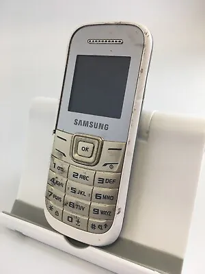 Samsung GT-E1200i White Unlocked Mobile Phone Incomplete 1.5  Screen Display     • £5.99