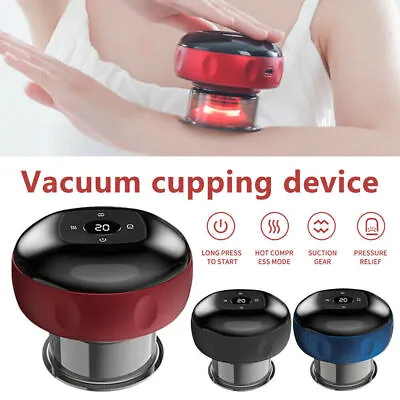 $8.89 • Buy Smart Electric Cupping Massage Suction Vacuum Scraping Therapy Machine USB Plug