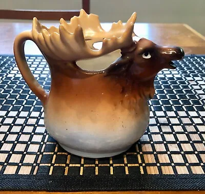 Antique Royal Bayreuth? Deer Or Elk Creamer / Small Pitcher Austria • $12