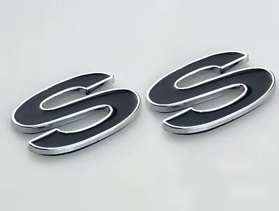 2pcs Fits 96-02 SLP SS Fender Emblem Badge Stickers 12369965R (Chrome & Black) • $17.99